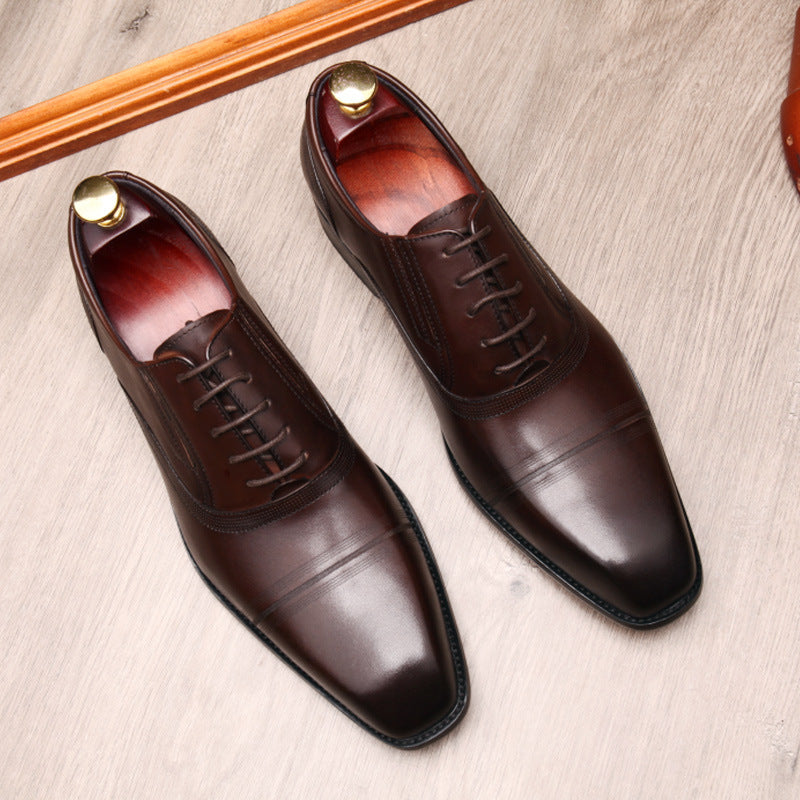 fashion mens formal leather shoes