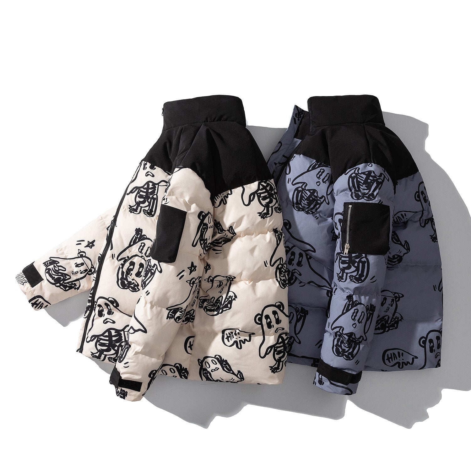 korean style loose bread clothes winter men