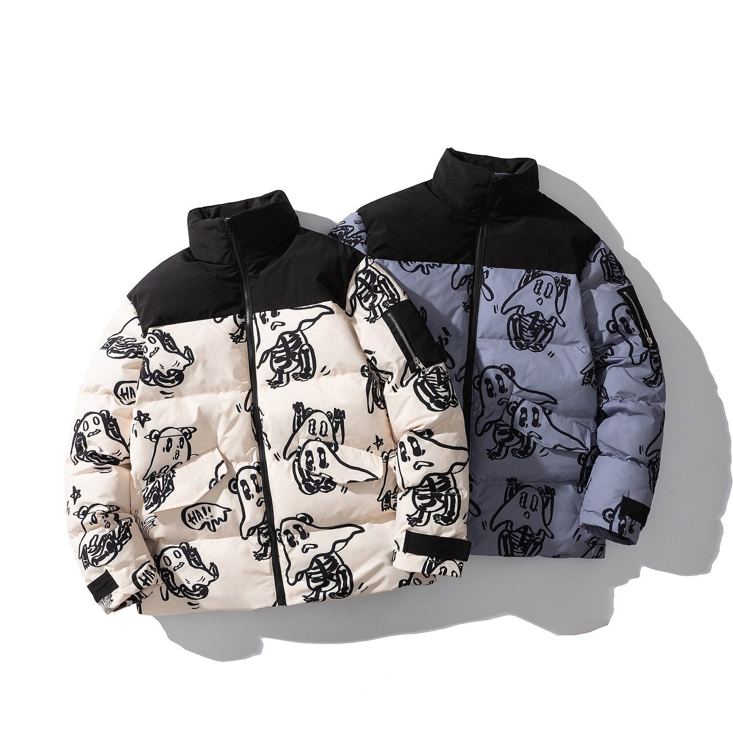 korean style loose bread clothes winter men