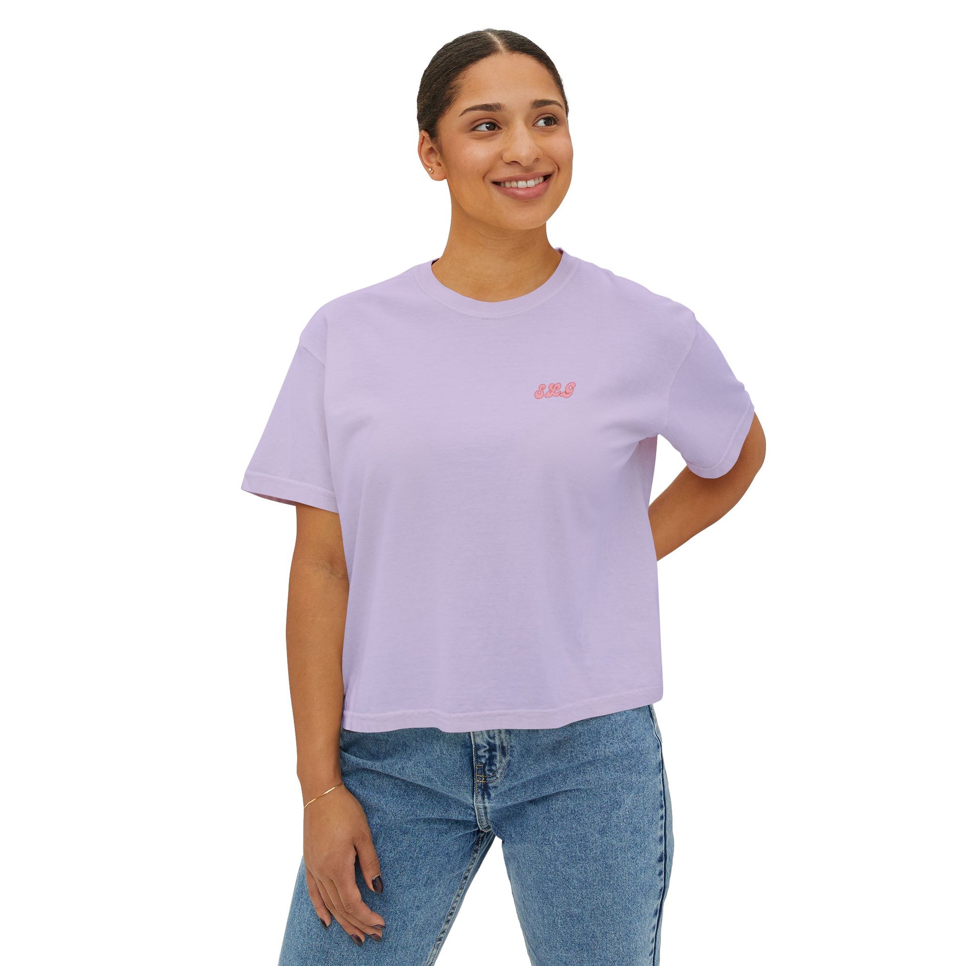 women's boxy tee