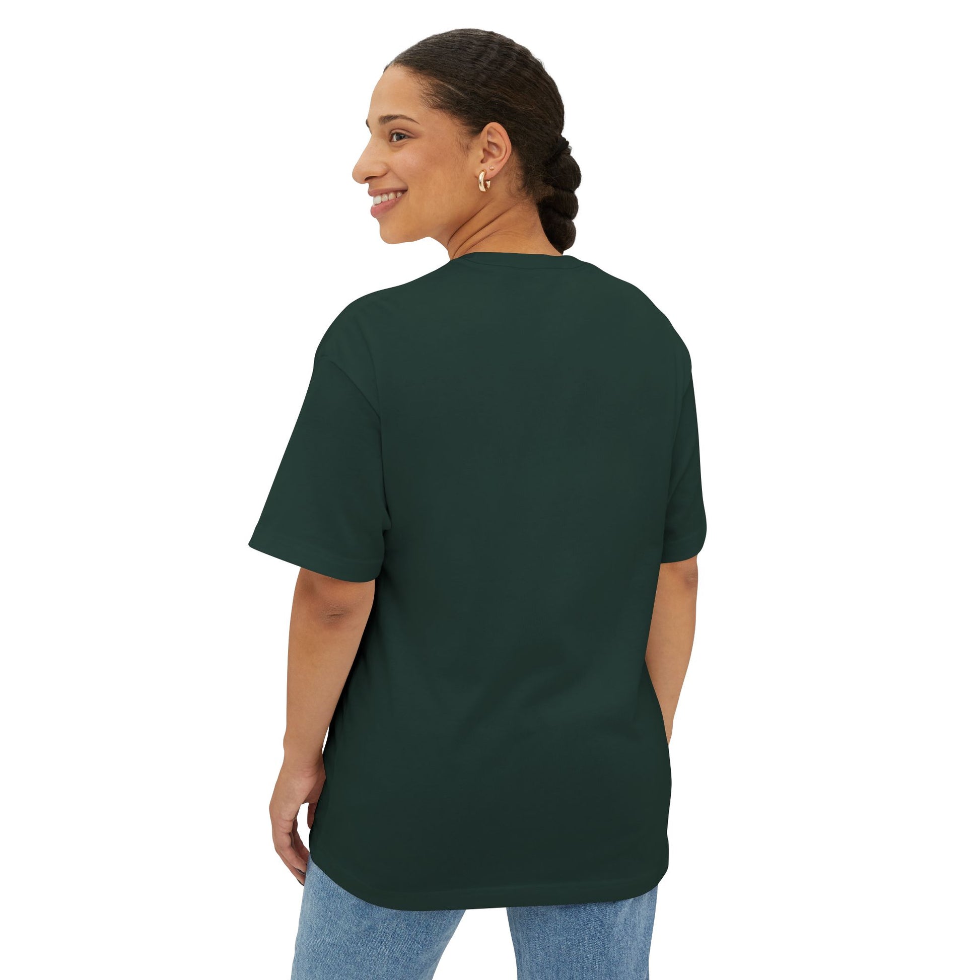 unisex oversized boxy tee casual streetwear
