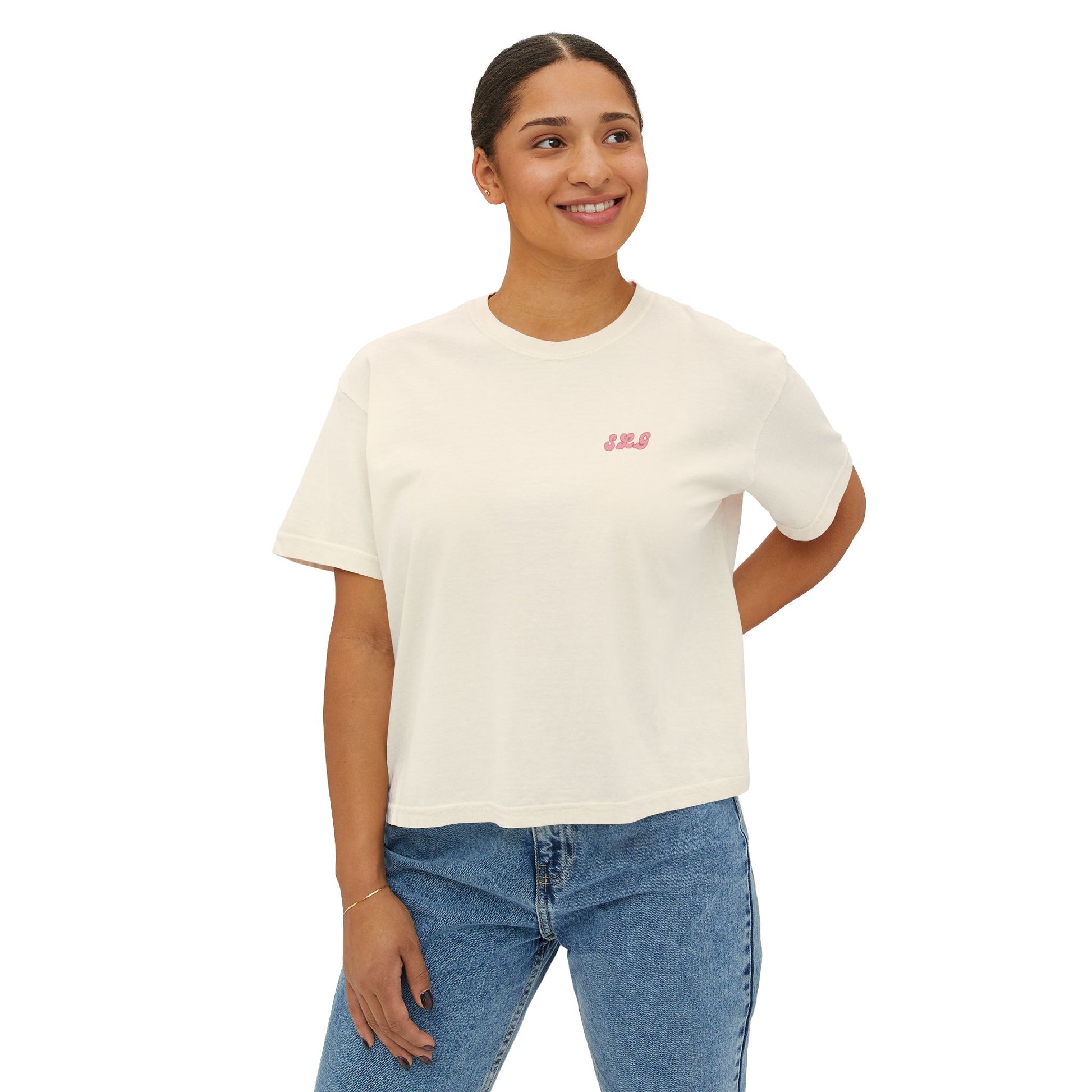 women's boxy tee
