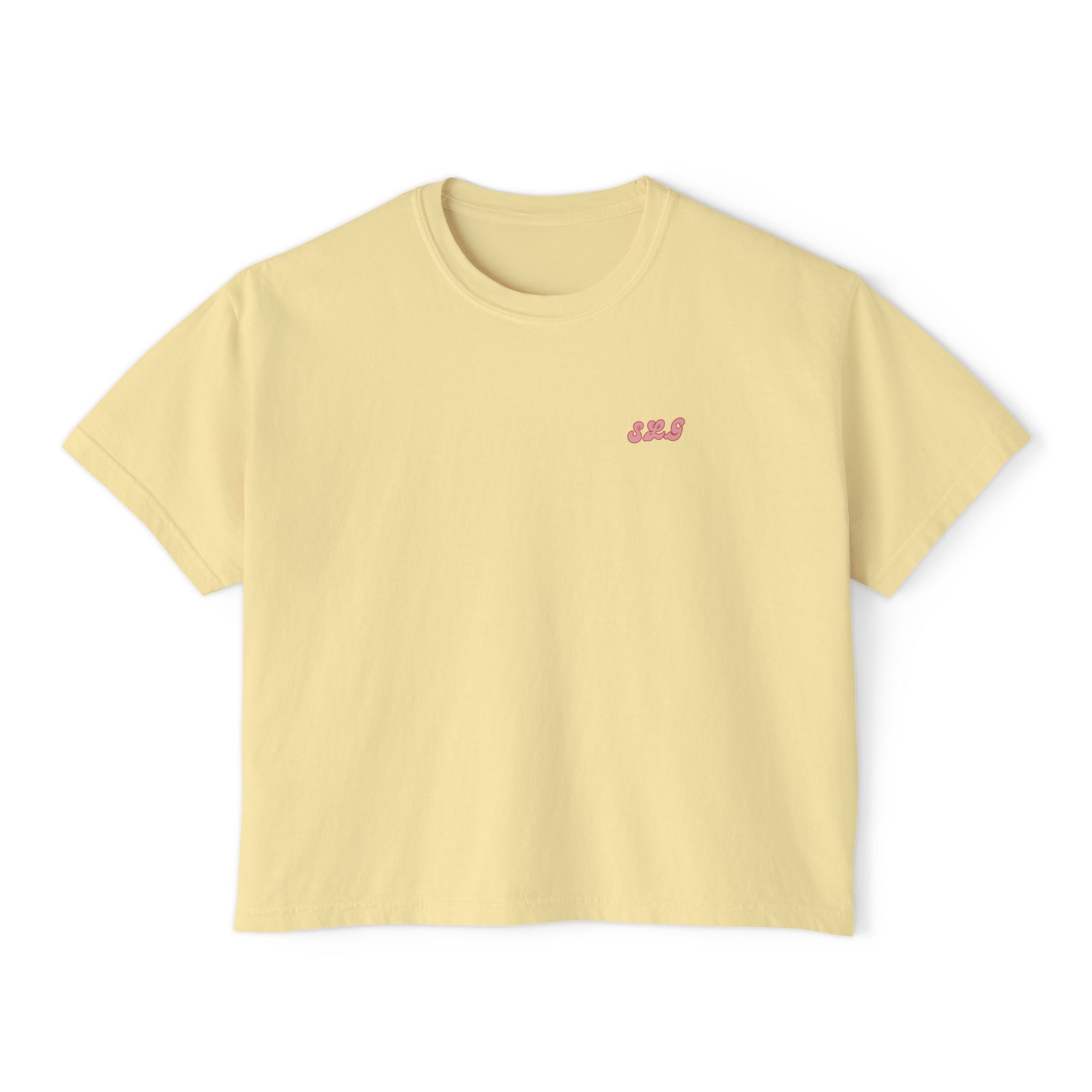 women's boxy tee