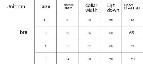 exercise yoga clothes bra for women