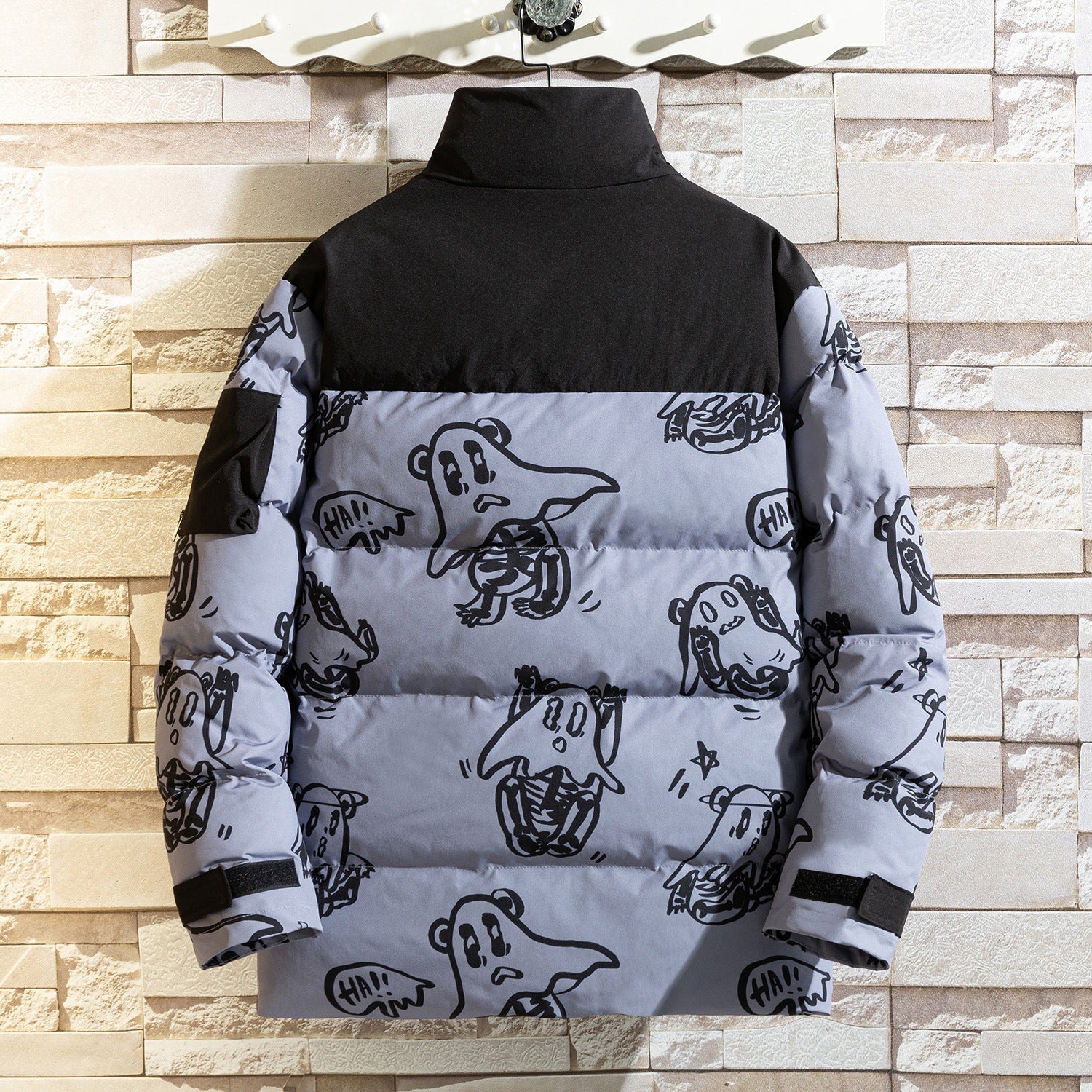 korean style loose bread clothes winter men