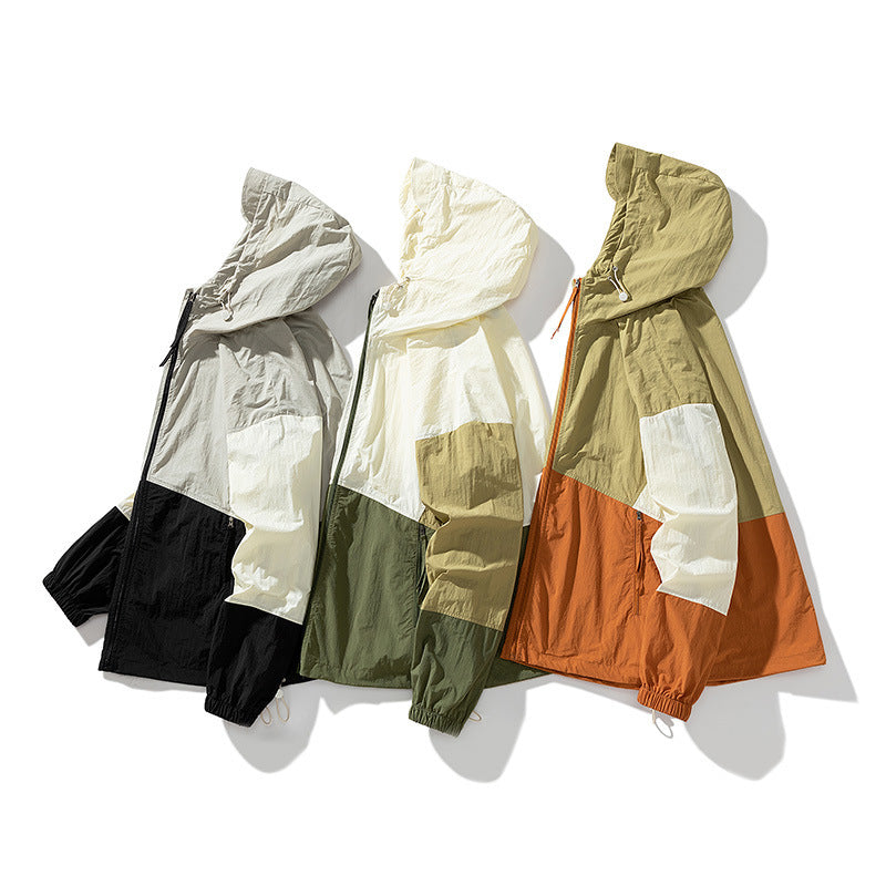 outdoor sun-proof clothes coat for men