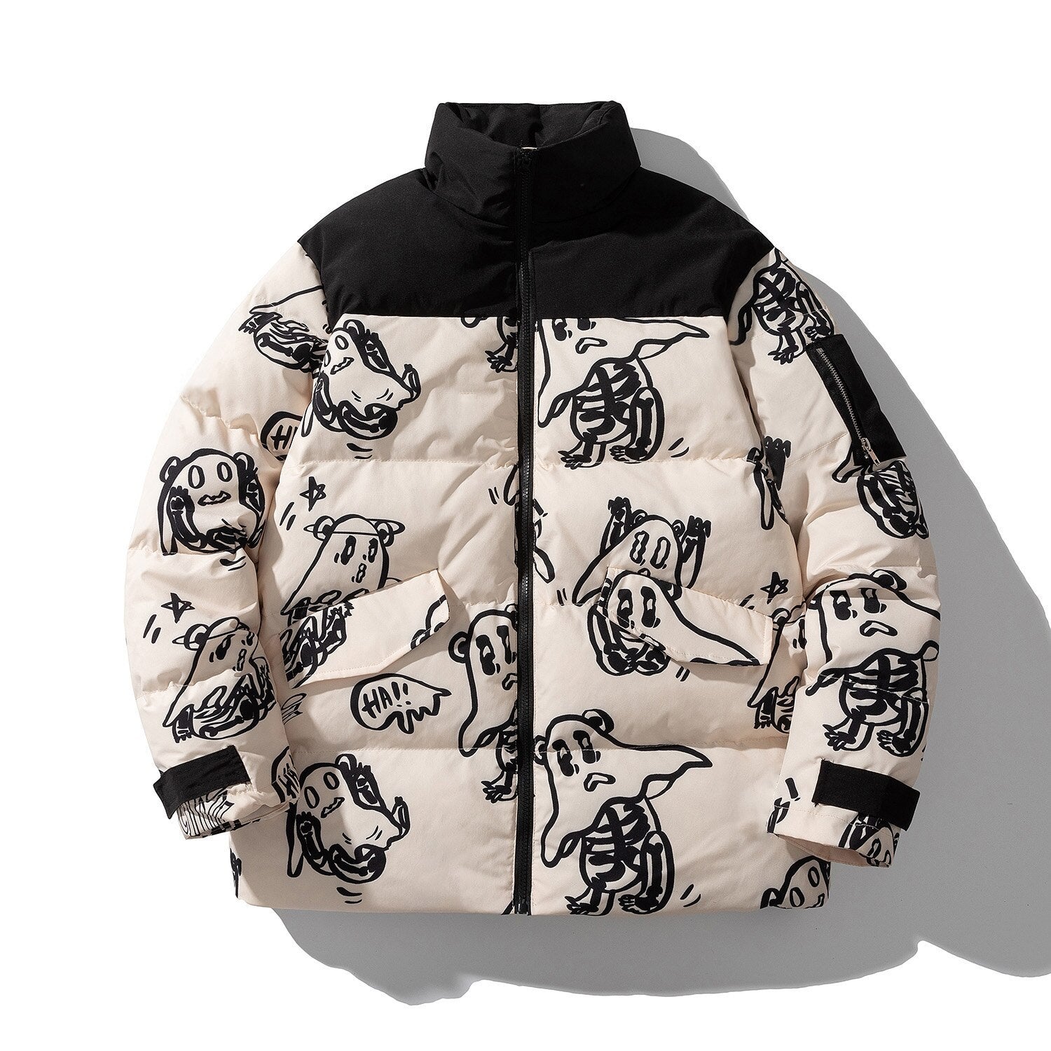 korean style loose bread clothes winter men