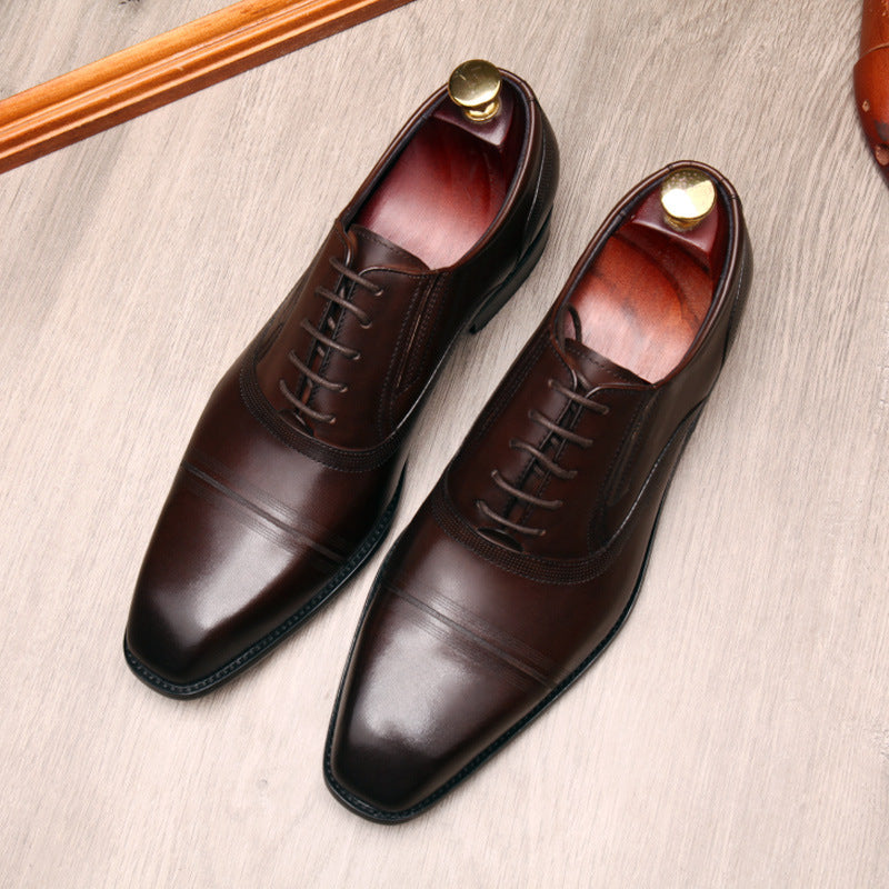 fashion mens formal leather shoes