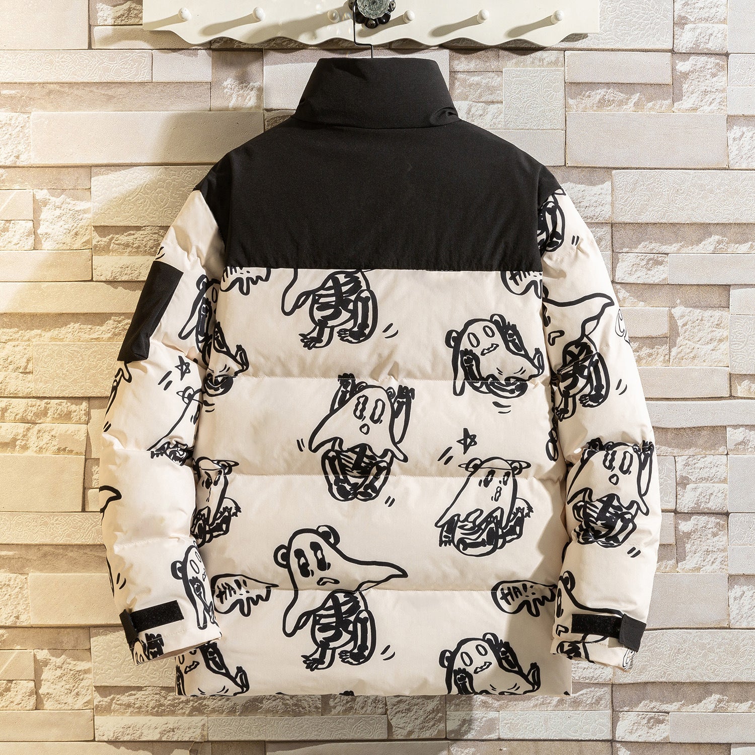korean style loose bread clothes winter men