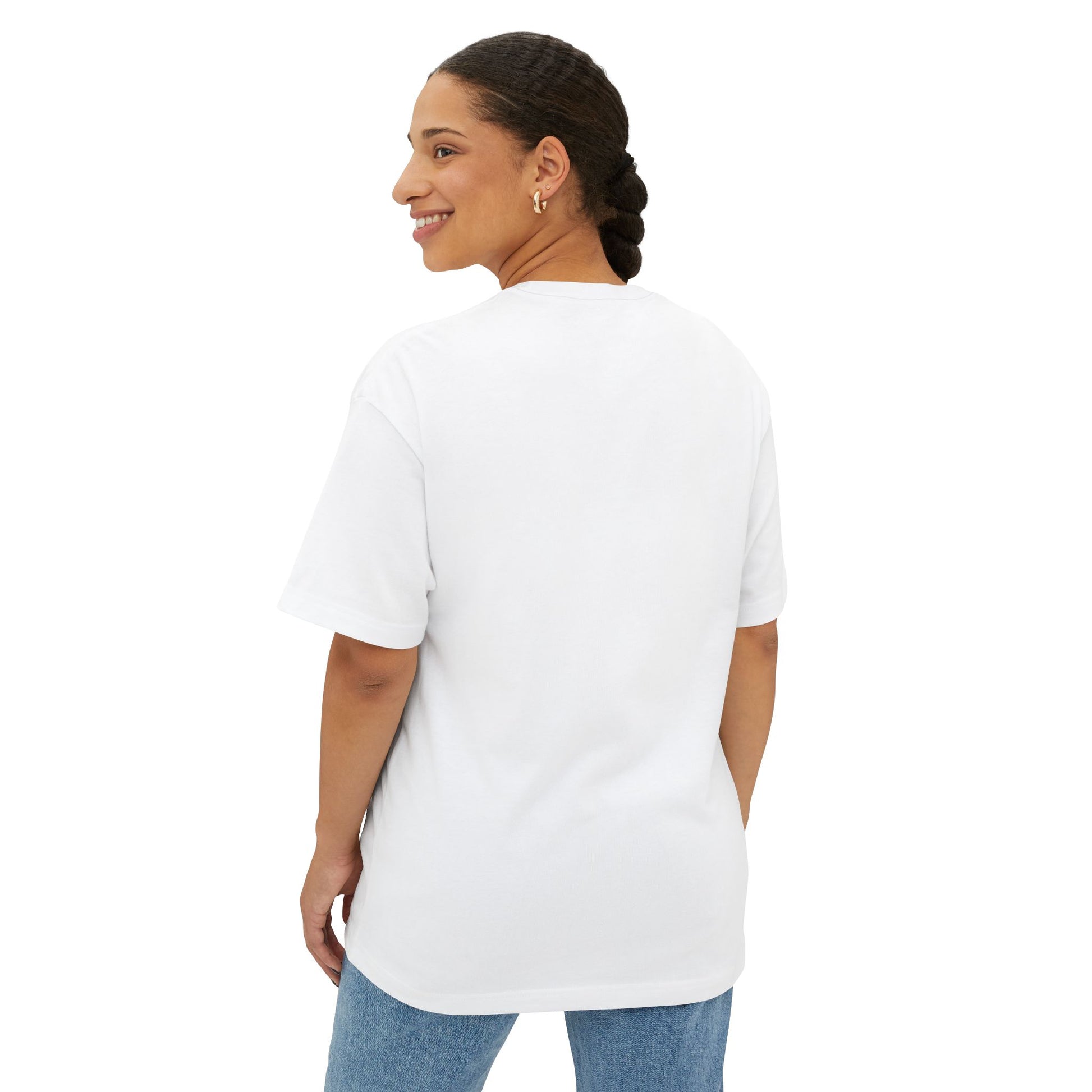 unisex oversized boxy tee casual streetwear