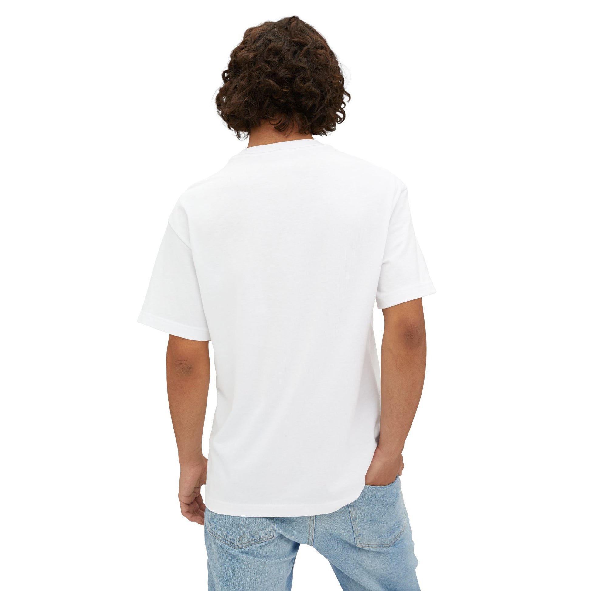 unisex oversized boxy tee casual streetwear