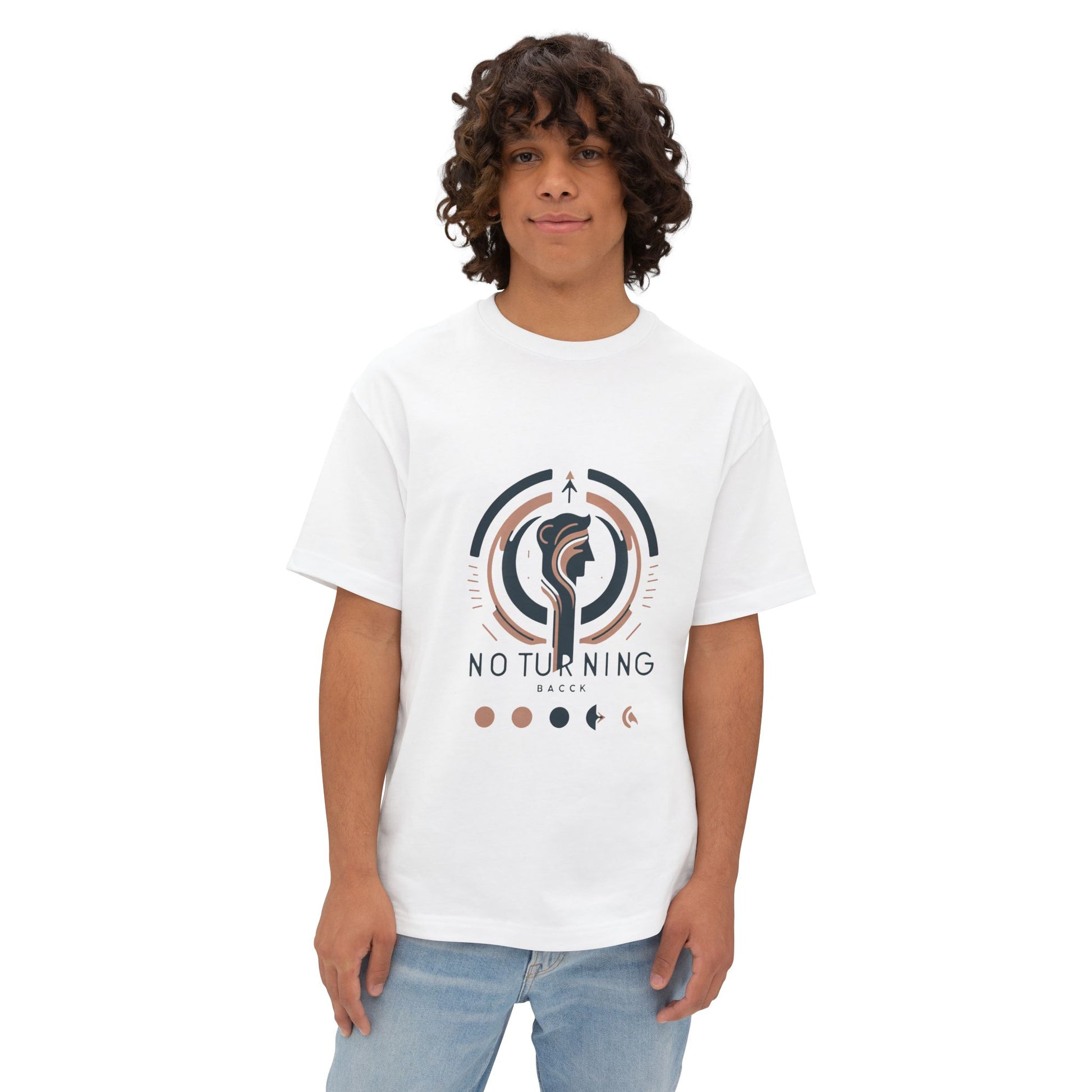 unisex oversized boxy tee casual streetwear