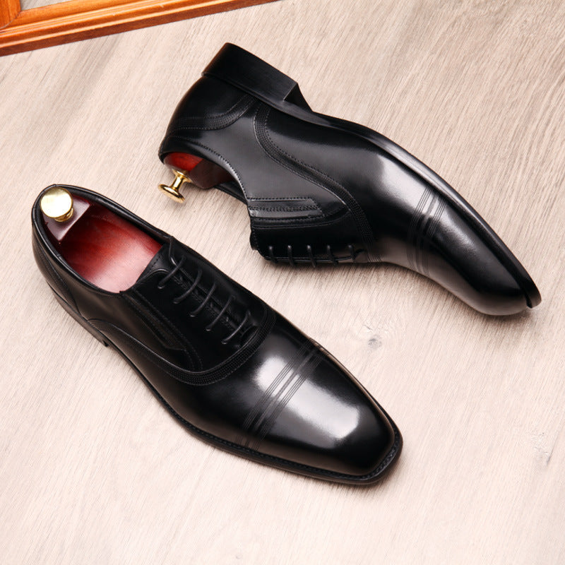 fashion mens formal leather shoes