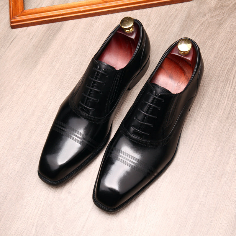 fashion mens formal leather shoes