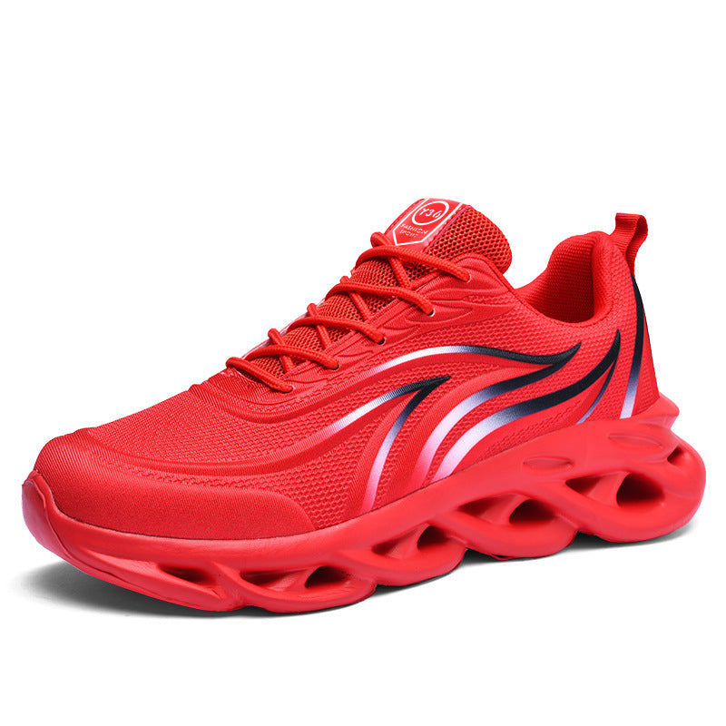 mens korean style trendy sports shoes casual running shoes