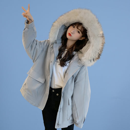 women loose winter coat bread clothes