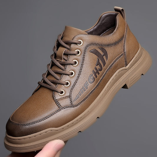 mens leather shoes leather breathable business soft sole