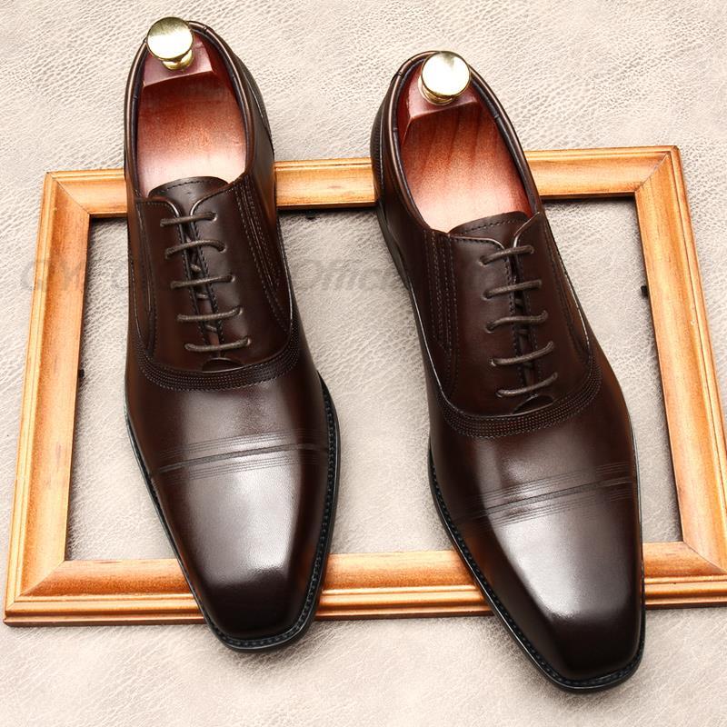 fashion mens formal leather shoes