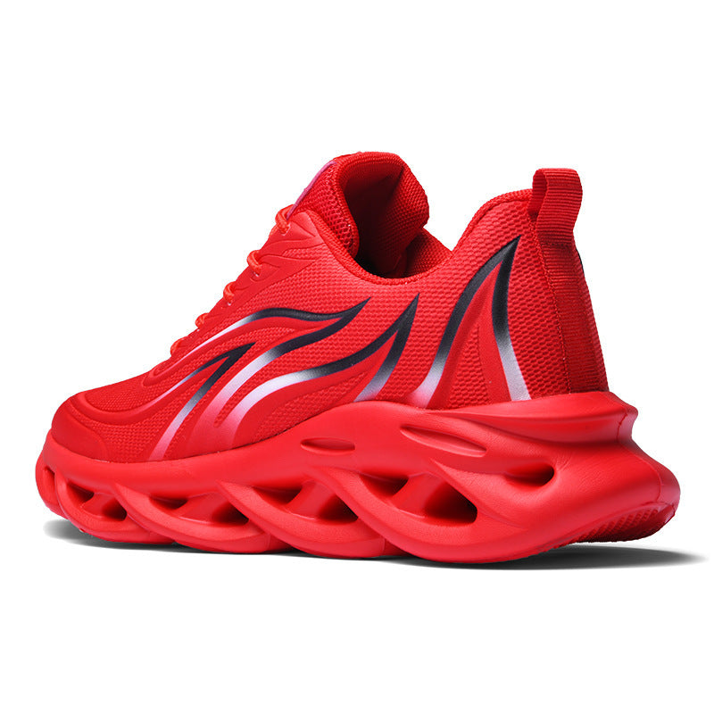 mens korean style trendy sports shoes casual running shoes